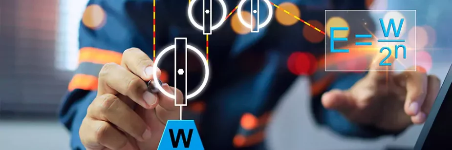 Homem fazendo cálculos de mecânica física